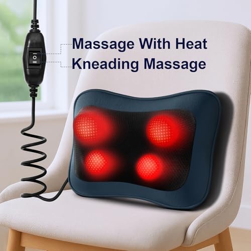 Mo Cuishle Fathers Day Dad Gifts, Shiatsu Back & Neck Massagers with Heat – Deep Tissue Relief for Pain & Tension – Gifts for Christmas, Mothers Day, Birthday Gift for Husband Men Women Mom Him Her - Image 5