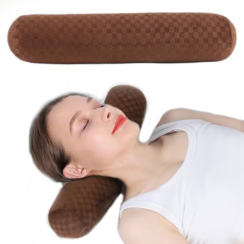 Neck Roll Pillow,Cervical Neck Pillow Bolster Pillow for Sleeping by AntiCellulite