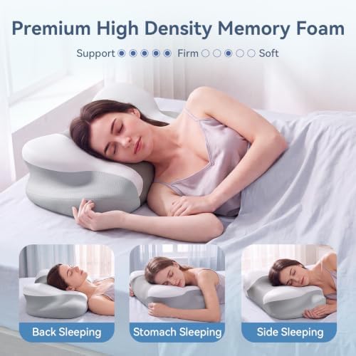 Cervical Pillow for Neck and Shoulder Pain Relief Ergonomic Contour Pillow - Image 6