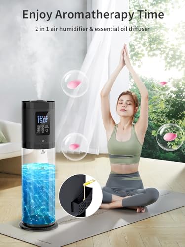8L Humidifiers for Bedroom, 30dB Quiet, 500ft² Coverage, 60H Runtime - Image 4
