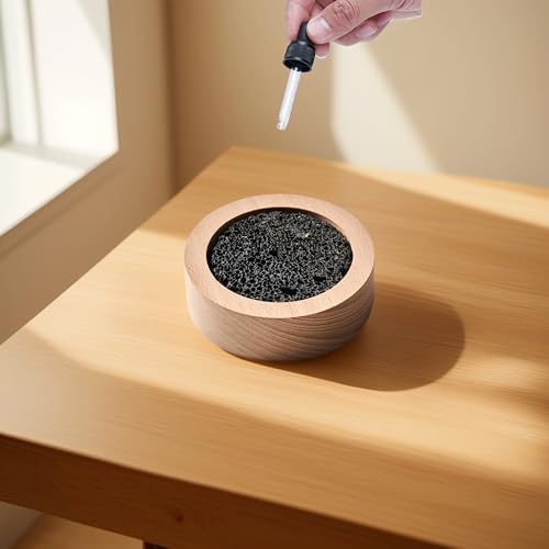 Small Passive Lava Rock Diffuser for Essential Oils Great for Decorating at Desk, Office or Car - Image 5