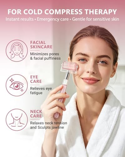 Ice Roller for Face and Eye Reduce Puffiness & Soothe Skin - Image 3
