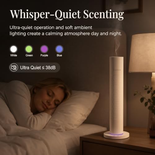 Waterless Essential Oil Diffuser with 5 Oils Starter Kit, Cold Air - Image 7