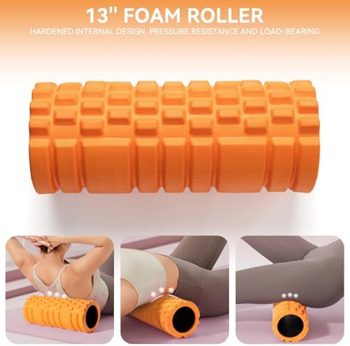 Krightlink 5 in 1 Foam Roller Set Trigger Point Exercise Foam Roller - Image 2