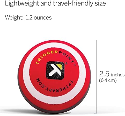 Trigger Point Performance TriggerPoint Foam Massage Ball for Deep-Tissue Massage, MBX Extra Firm (2.6-inch) - Image 3