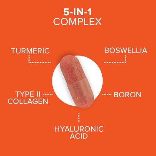 Qunol 5-in-1 Joint Health Support Capsules w/Turmeric, One-Pill Dose, 45ct - Image 3
