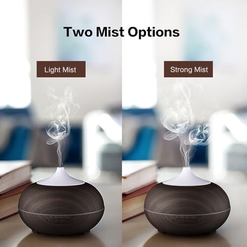 550ml Large Capacity Essential Oil Diffuser with 6 Essential Oil Set - Image 6
