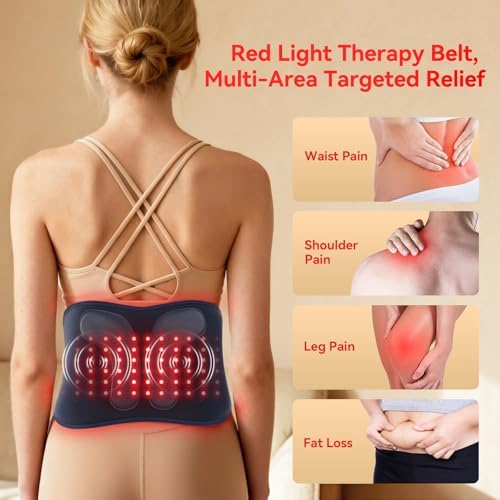 Red Light Therapy Belt for Body, Cordless Portable Infrared Waist Wrap - Image 6