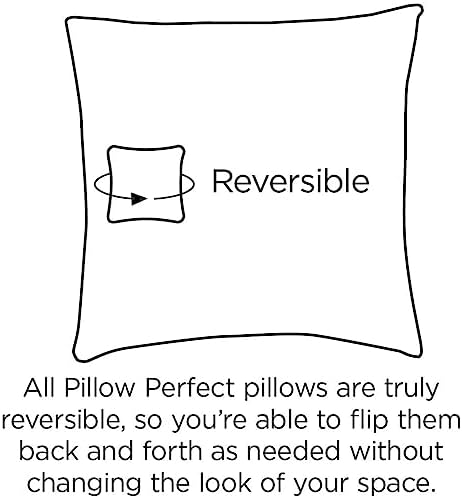 Pillow Perfect Bright Floral Indoor/Outdoor Accent Throw Pillow, Plush Fill, Weather, and Fade Resistant, Lumbar - 11.5" x 18.5" , Red/Blue Colsen, 2 Count - Image 3