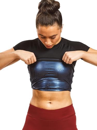Sweat Shaper Women's Athletic Tee, Short Sleeve High-Performance Compression T-Shirt, Performance Baselayer Workout Shirt by SweatShaper