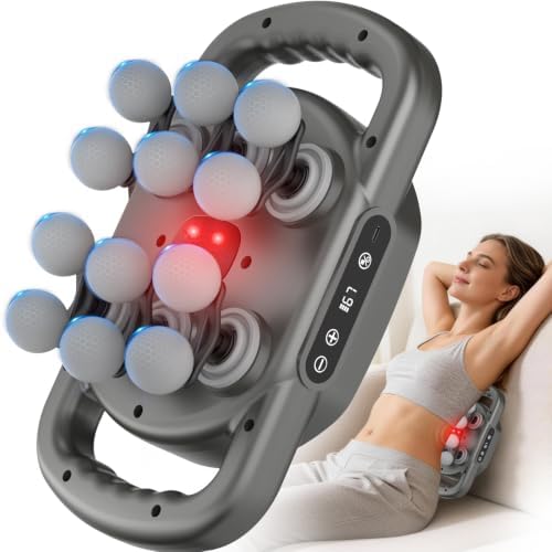 12 Head Massage Gun Deep Tissue,Electric Back Muscle Percussion Massager by TenSine