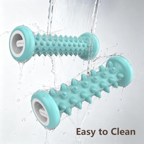 APRELM Foot Massager for Plantar Fasciitis Relief, Professional 2-Pack (Beginner & Enhanced) Foot Roller (Green) - Image 5