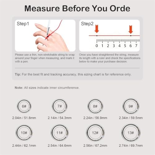 Smart Ring for Women Men, Sleep Activity Health Tracking Ring - Image 2