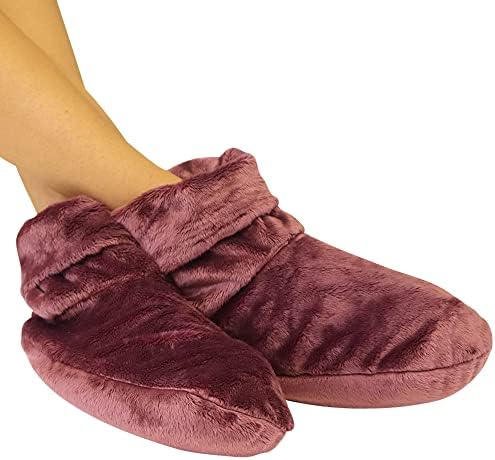 Mars Wellness Heated Microwavable Booties - Microwave Slipper Warmers by MarsWellness