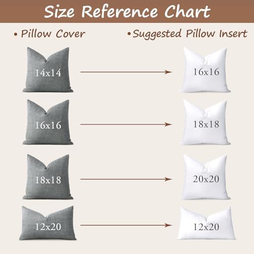 Artscope 16x16 Outdoor Pillow Inserts, Synthetic Down Waterproof Throw Pillow Inserts, Soft Decorative Outdoor Pillows for Couch Sofa Bed Patio Furniture - Image 3