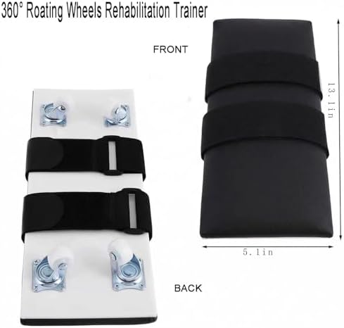 Desktop Rehab Skateboard, Arm Rehabilitation Exercise Assisting Equipment 360° Roating Wheels Rehabilitation Trainer for Stroke Hemiplegia Nerve Injury - Image 3