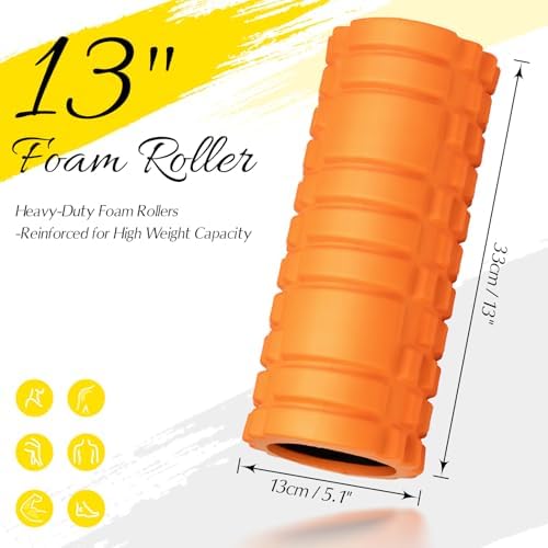 Foam Roller High-Density Massage Roller for Deep Tissue & Muscle Recovery - Image 2