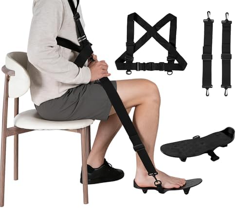 Knee Replacement Recovery Aids & Home Gym Equipment - Essential Knee Glider Therapy Equipment for Elderly Must Haves, ACL PCL MCL Surgery Recovery to Improve Mobility, Flexibility and Pain Relief by Unknown