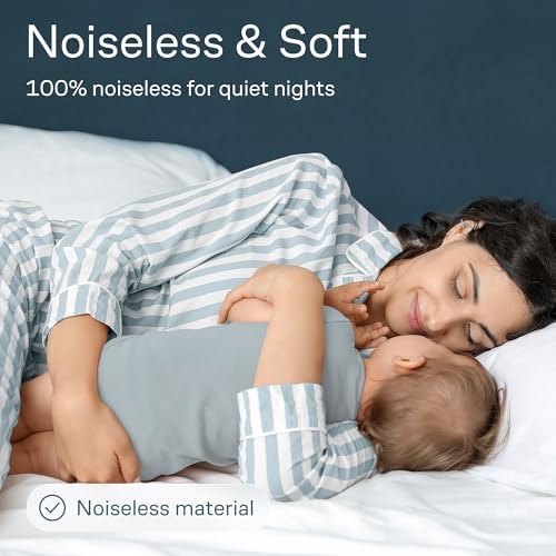 100% Waterproof Pillow Protectors Standard 20x26 Pair Zippered Pillow Case, Pillow Cover, Guaranteed Noiseless Pad, Ultra Plush Absorbent (Viscose Made from Bamboo), White 2 Pack - Image 6