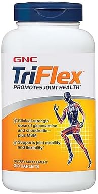 GNC Triflex Caplets, Supports Joint Mobility, Glucosamine, 240 Count by GNC