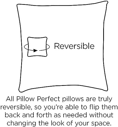 Pillow Perfect Outdoor/Indoor Herringbone Egg Yolk Oversized Lumbar Pillows, 18" x 26", Yellow, 2 Pack - Image 4