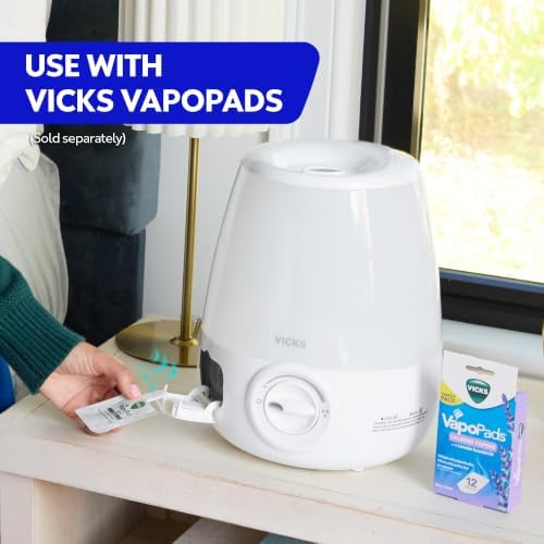 Vicks Filter-Free Ultrasonic Humidifier, Recommended by Pediatricians - Image 6