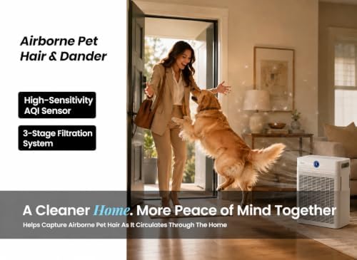YADU Air Purifiers for Home Pets, Large Room - Image 6
