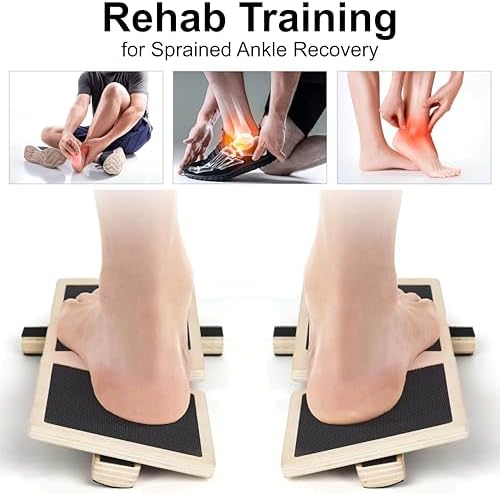 Ankle Balance Board for Physical Therapy & Recovery – Foot & Ankle Strengthener with Non Slip Surface, Single Leg Trainer for Sprains, Plantar Fasciitis, Mobility & Stability Training – Rehab & Workout Equipment - Image 3