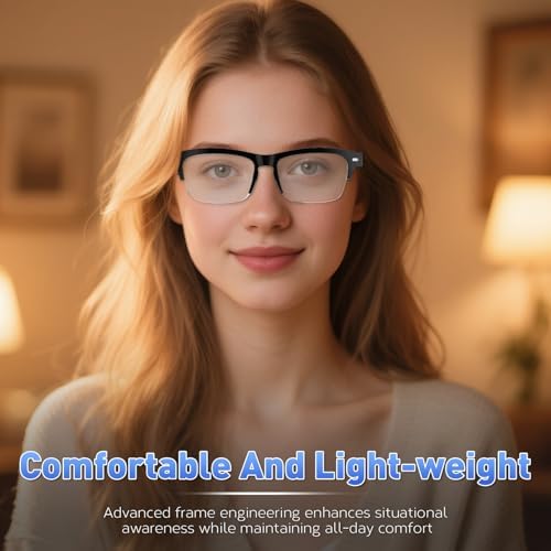 Smart Bluetooth Glasses with Open-Ear Audio & Photochromic Lenses - Image 6