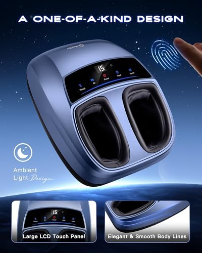 KINGJOY Foot Massager with Heat for Neuropathy and Plantar Fasciitis Relief - Image 6