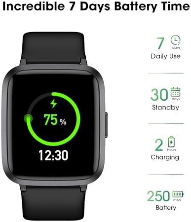 Fitness Tracker Watch with Heart Rate, Activity Tracker, Pedometer Watch - Image 6