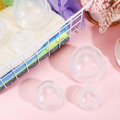 TrelaCo 6 Pcs Silicone Cupping Kit for Massage Therapy,Clear - Image 6