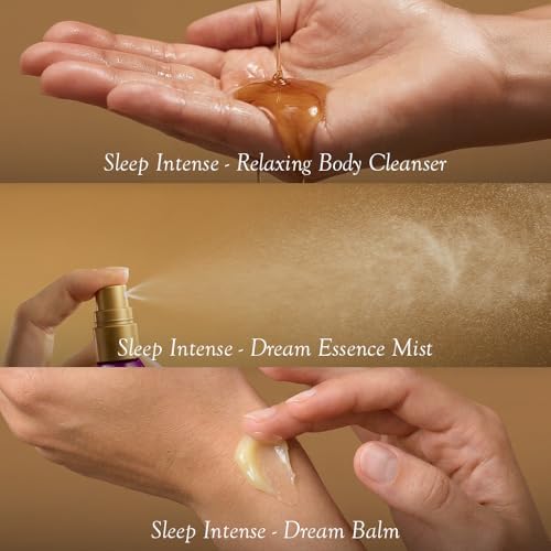 SPA CEYLON Sleep Intense Wellness Trio Set, Ayurvedic Pampering Set with Natural Ingredients, Shower Gel, Body Mist, Balm (150 g, Lavender, Ylang Ylang) - Image 6