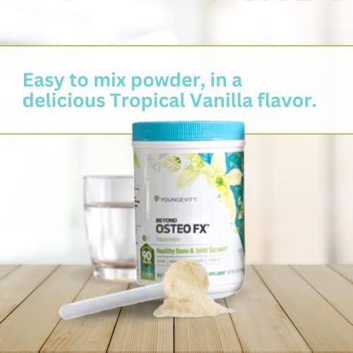 Youngevity Beyond Osteo FX Tropical Vanilla Bone Support Powder, 6 Pack - Image 3