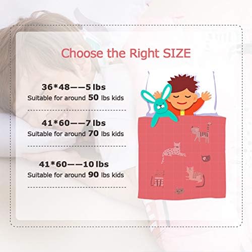 Sivio Cotton Weighted Blanket for Sleeping, 41"x60" 7 lbs - Image 5