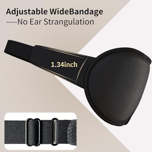 Easysleep Sleep Eye Mask 3D Contoured Cup Sleeping Mask with 100% Light Blocking and Adjustable Strap Soft Breathable Eye Cover Night Blindfold Mask for Men Women. - Image 5