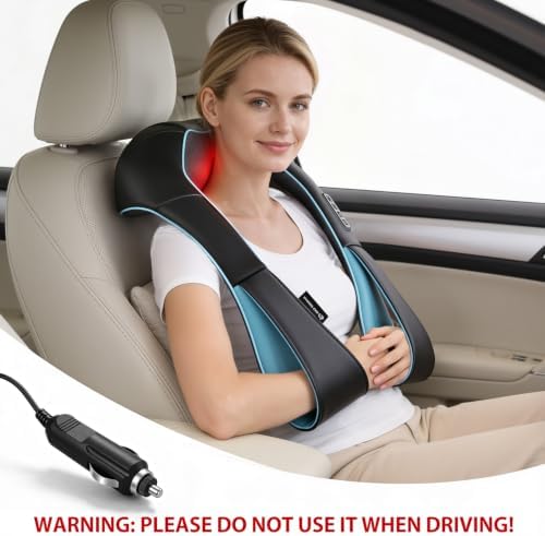 Mo Cuishle Women Men Gifts, Shiatsu Back Shoulder & Neck Massager with Heat - Image 6