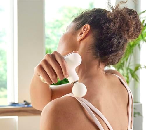 Sharper Image Powerboost Mini Deep Tissue Massage Gun, Powerful & Compact - Image 3