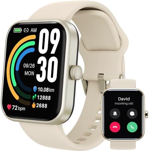 TOZO 2026 New Upgraded Smart Watch for Men Women for iPhone & Android by TOZO