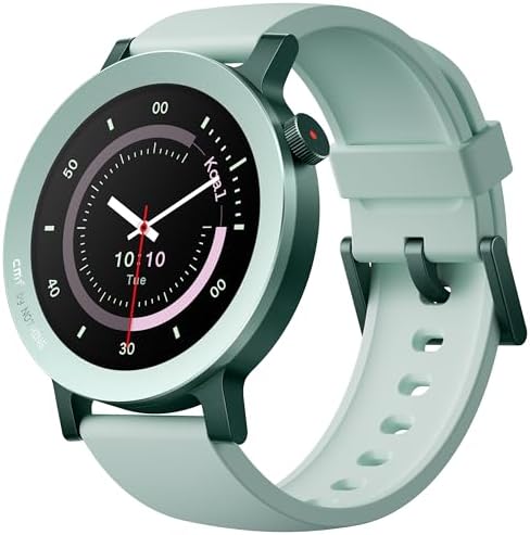 CMF BY NOTHING Watch 3 Pro Smart Watch for Men Women, Bluetooth Call AI Energy Score, 1.43” Heart Rate Tracking, Sleep Monitor, GPS & 130 Sport Modes, Fitness Tracker for Android IOS, IP68 Light Green by CMFbyNOTHING