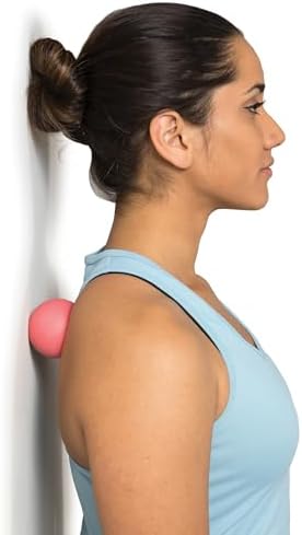 OPTP Super Pinky Ball – Moderately Firm Density Massage Ball, Pink, 2 1/2" - Image 5