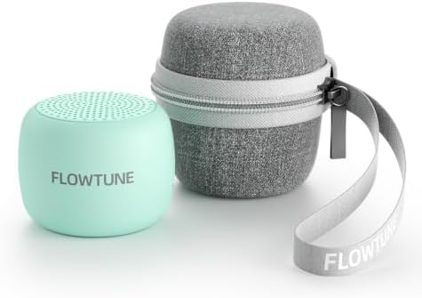 FLOWTUNE Sound Machine with Travel Case White Noise Machine for Baby Adults, 18 Non-looping Sounds, Timer, Memory Function, Portable Sleep Sound Therapy Gift(Mint Green) by FLOWTUNESoundWorld