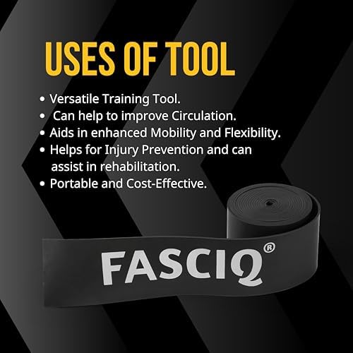 FASCIQ Muscle Floss Bands 2" Compression Bands for Improved Mobility - Image 2