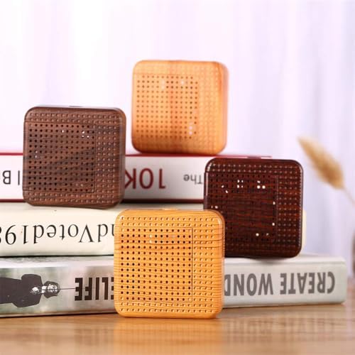 Weljoy Wood Grain Portable Diffuser for Essential Oils – Car or Travel, Mini Size, Quiet, Waterless, Re-Chargeable Battery or USB (Dark Brown) - Image 3