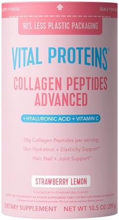 Vital Proteins Collagen Peptides Advanced, Strawberry Lemon, 10.5oz by VitalProteins