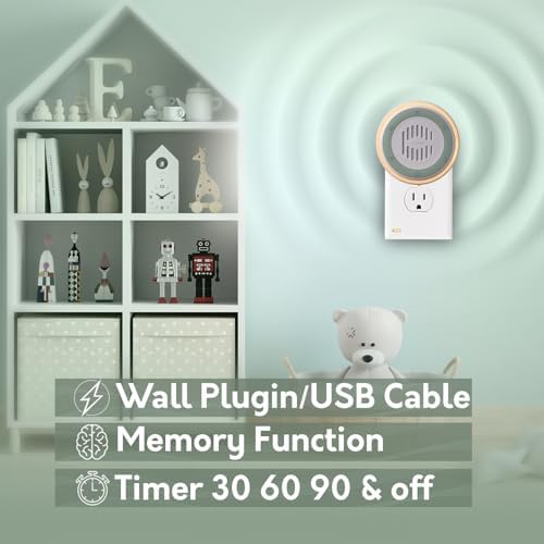 2-Pack Calm Me White Noise Sound Machine for Office Privacy & Noise Canceling, Plug in Fan Noise Machine for Therapy Offices, Healthcare Practices, Clinics & Education, Noise Maker with 20 Sounds. - Image 6