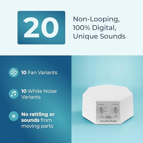 Adaptive Sound Technologies LectroFan Classic, Global Power, White - Image 3