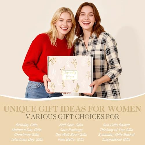 Wasocol Birthday Gifts for Women Self Care Gift Basket, Get Well Relaxing Spa Gift Baskets for Women, Unique Inspirational Gifts for Mom Wife Grandma Sister Friend Her - Image 5