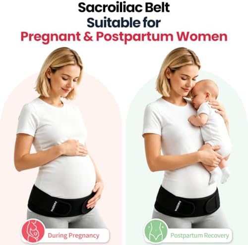 Sacroiliac SI Joint Hip Belt for Women Men - Lower Back Support Brace - Image 6