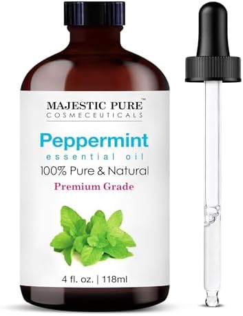 Majestic Pure Peppermint Essential Oil for Diffuser - 4 Fl Oz by BeautyandPersonalCare
